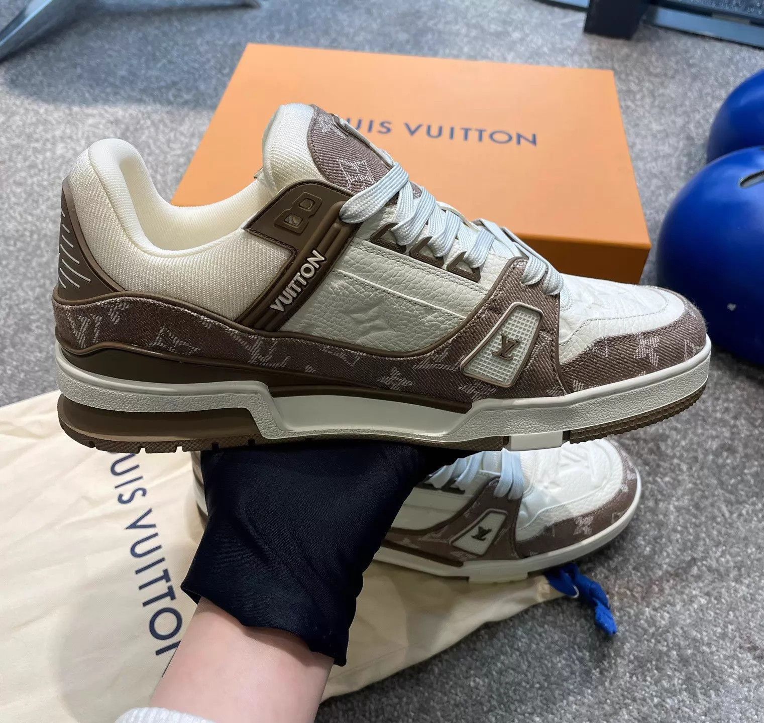Louis Vuitton Multi Color Low Top Sneakers Size 9.5 Size US 9.5 / EU 42-43 - 4 Thumbnail