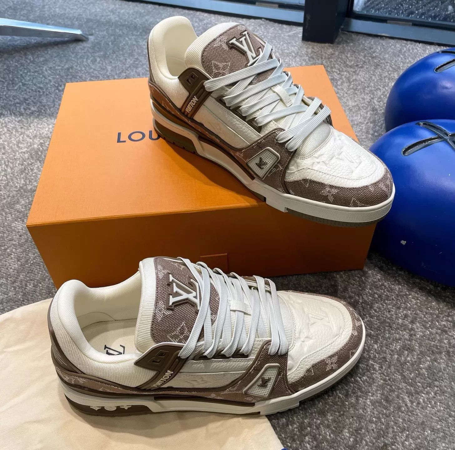Louis Vuitton Multi Color Low Top Sneakers Size 9.5 Size US 9.5 / EU 42-43 - 3 Thumbnail