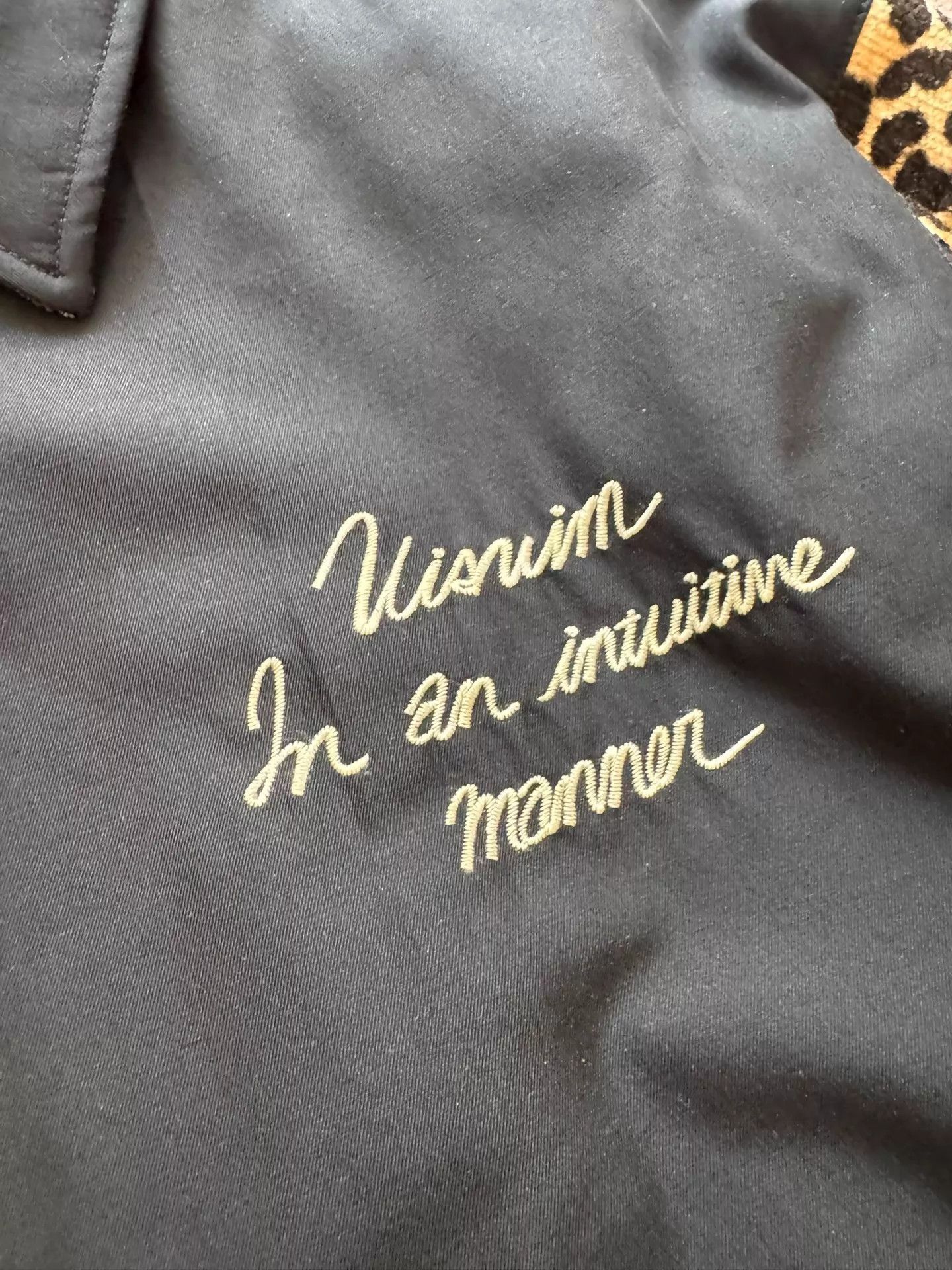 Visvim Black Jacket with Leopard Print Sleeves - XL Size US XL / EU 56 / 4 - 2 Thumbnail