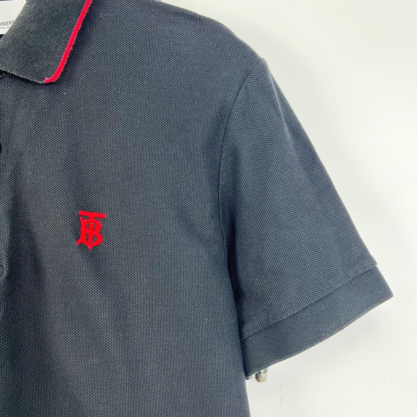 Burberry Burberry Logo Embroidered Polo Shirt Size US M / EU 48-50 / 2 - 5 Thumbnail