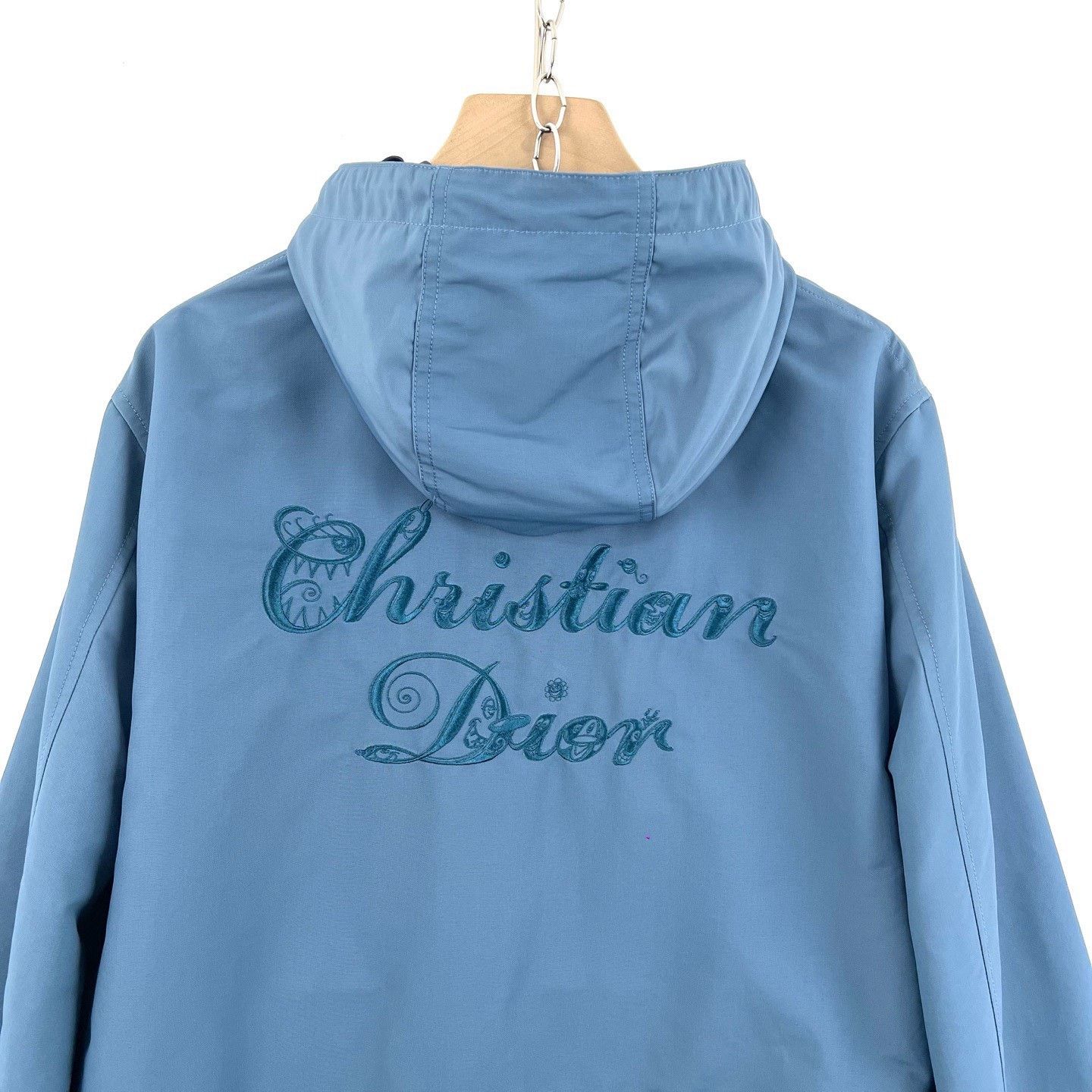 Dior Dior x Kenny Scharf Embroidered Logo Blue Parka Size US S / EU 44-46 / 1 - 5 Thumbnail