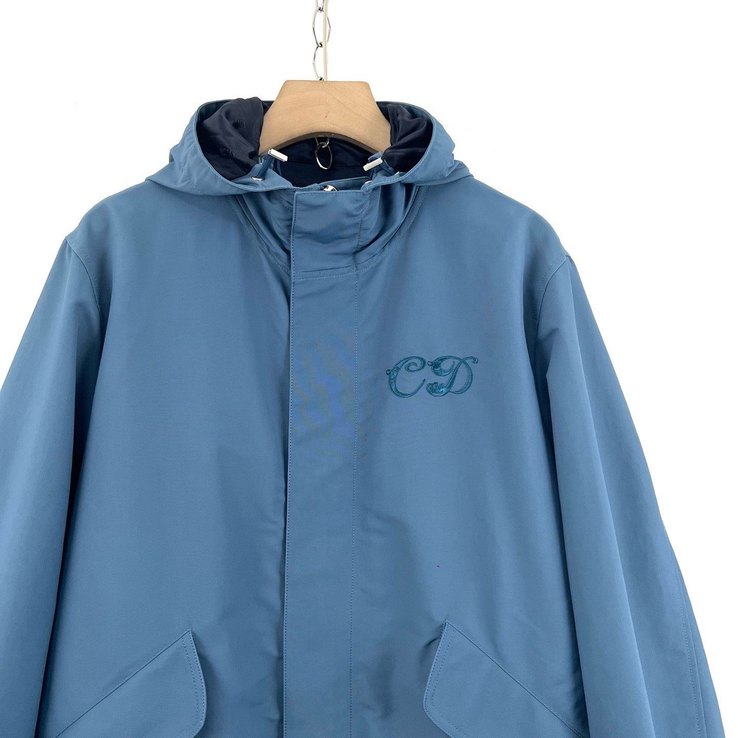 Dior Dior x Kenny Scharf Embroidered Logo Blue Parka Size US S / EU 44-46 / 1 - 4 Thumbnail