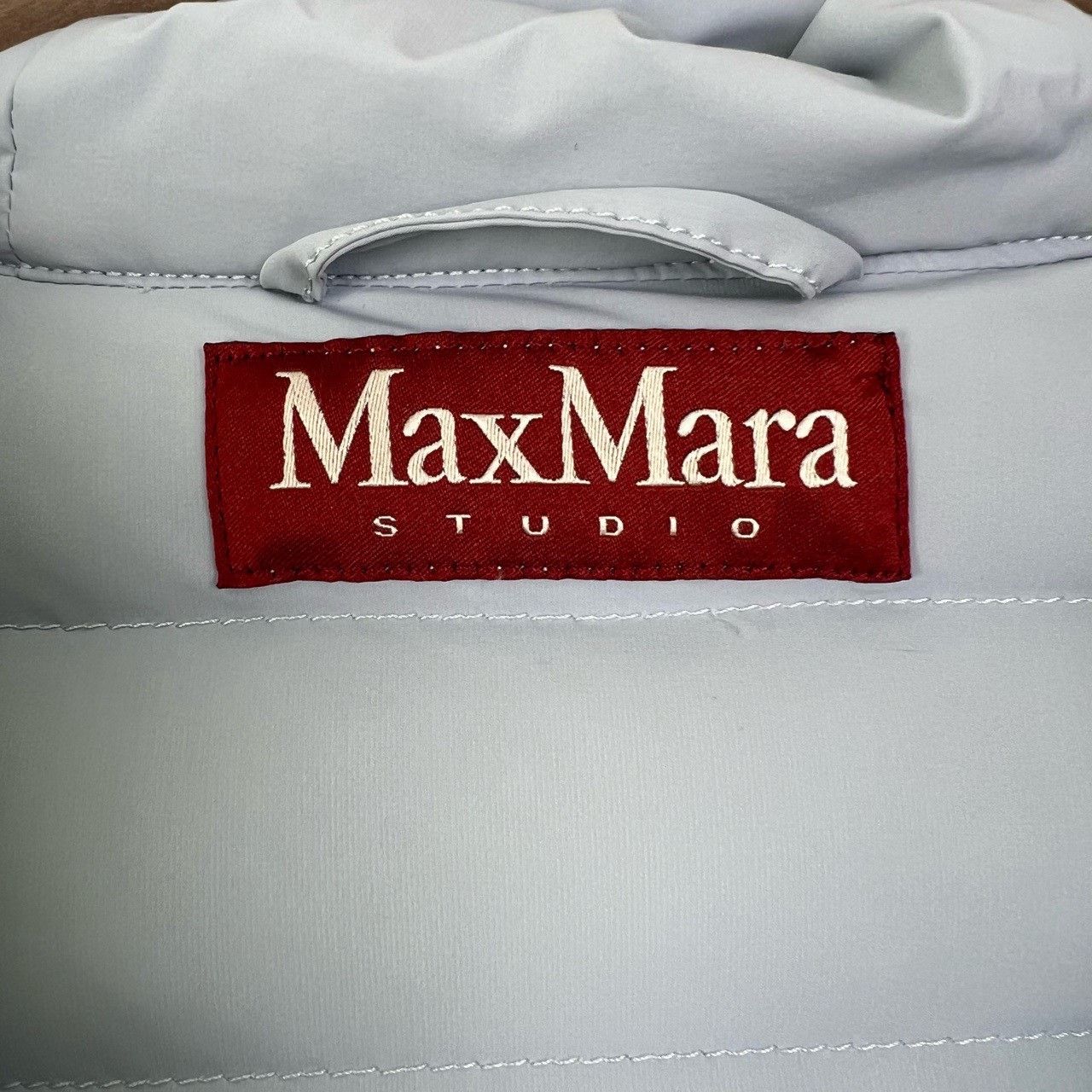 Max Mara Max Mara Light Blue Fur Collar Down Jacket Size XXS / US 00 / IT 34 - 3 Thumbnail