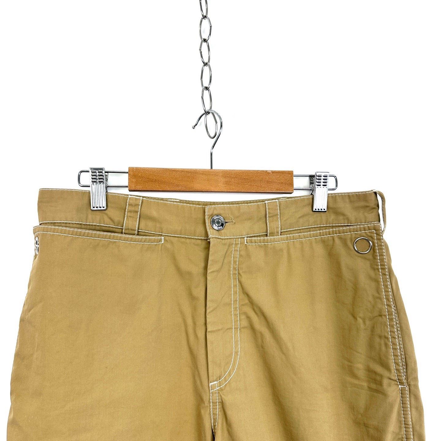 Burberry Burberry Men's Khaki Denim Shorts Size US 30 / EU 46 - 3 Thumbnail