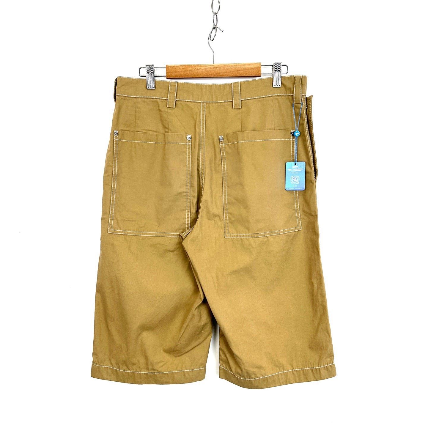 Burberry Burberry Men's Khaki Denim Shorts Size US 30 / EU 46 - 2 Thumbnail