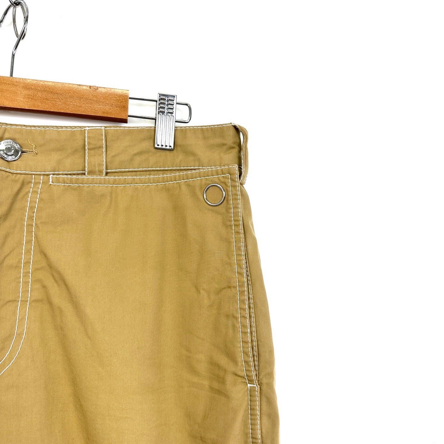 Burberry Burberry Men's Khaki Denim Shorts Size US 30 / EU 46 - 5 Thumbnail
