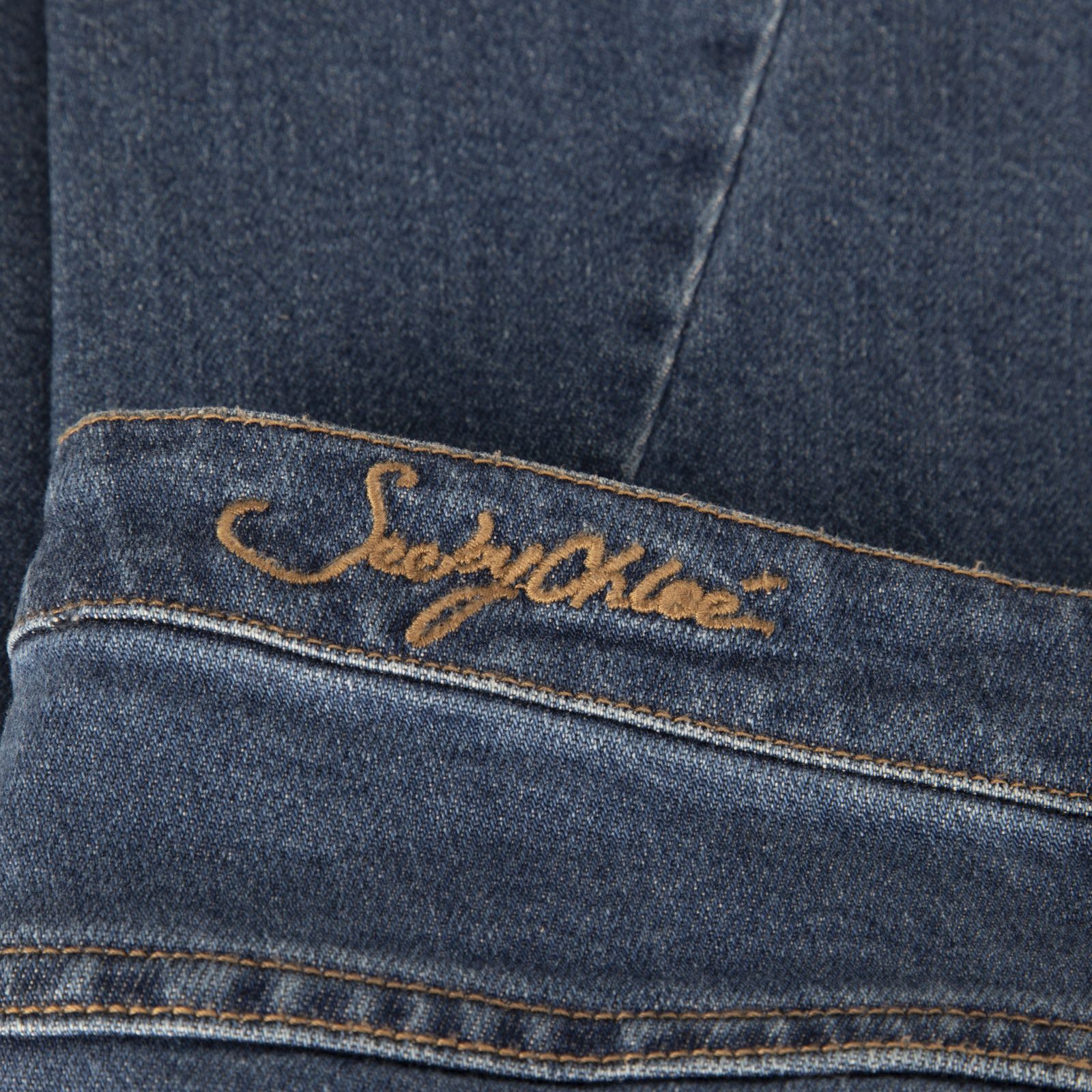 Chloe See By Chloé Blue Denim Fringed Hem Flared Jeans Size 27" / US 4 / IT 40 - 3 Thumbnail