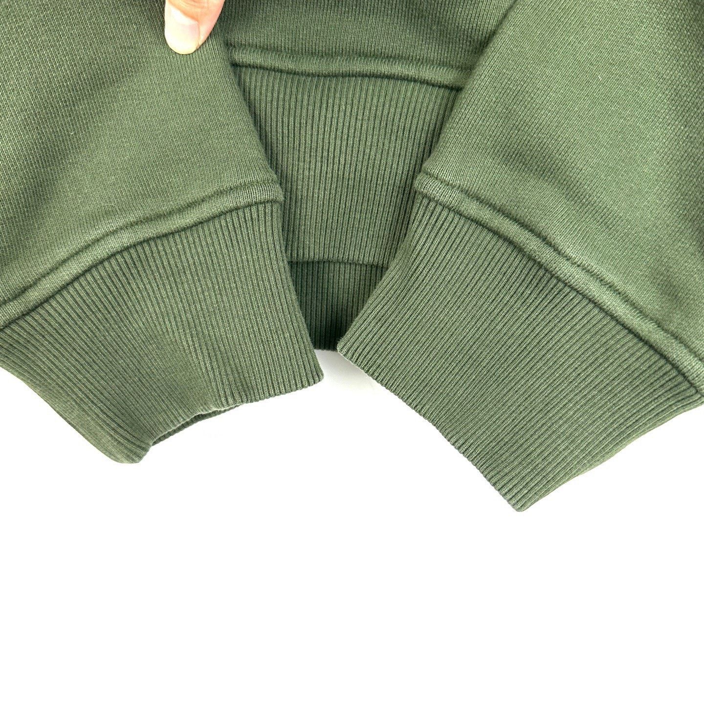 Louis Vuitton Louis Vuitton Green Chest Pocket Half-Zip Hoodie Size US L / EU 52-54 / 3 - 7 Thumbnail