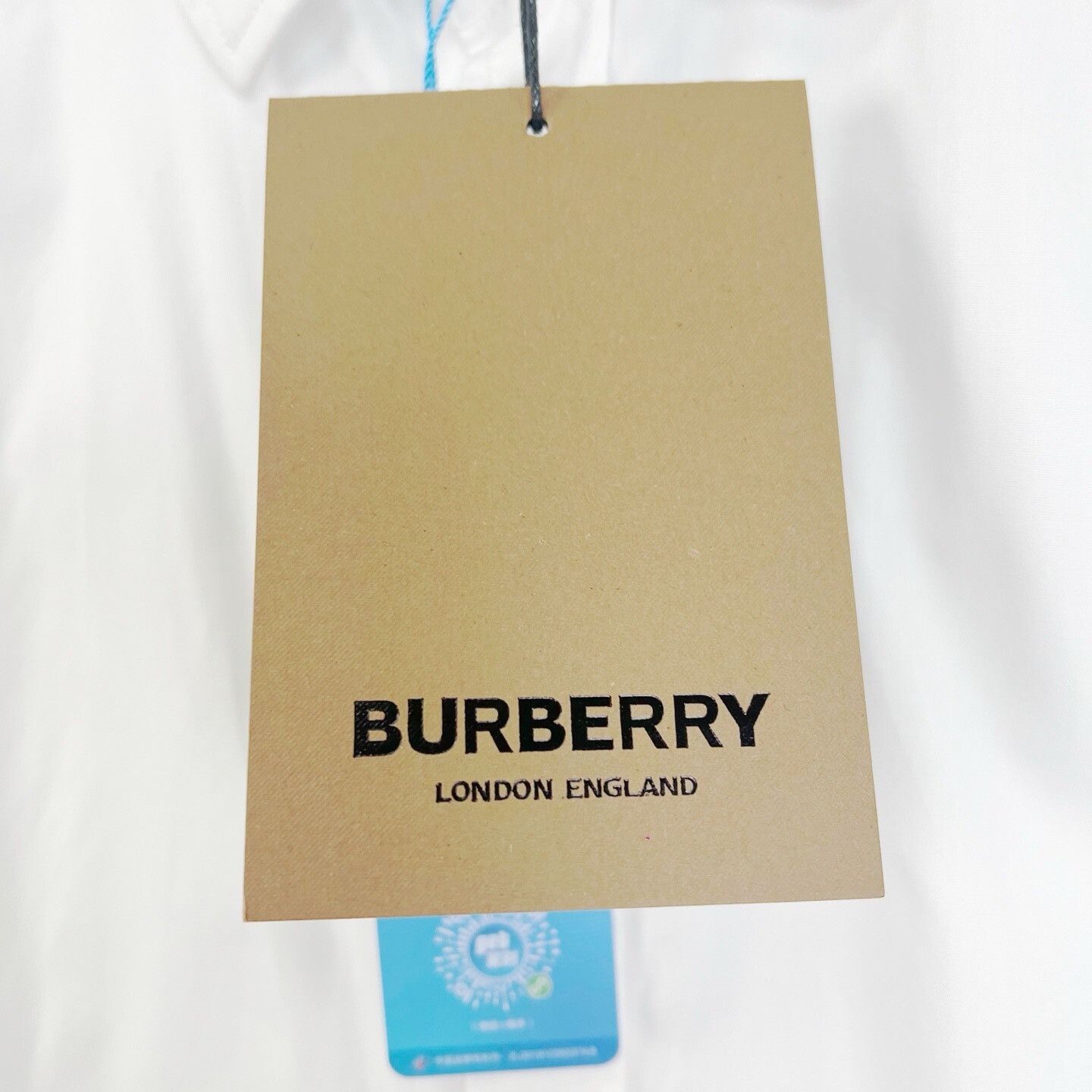Burberry Burberry White Embroidered Long-Sleeve Shirt Size US M / EU 48-50 / 2 - 4 Thumbnail