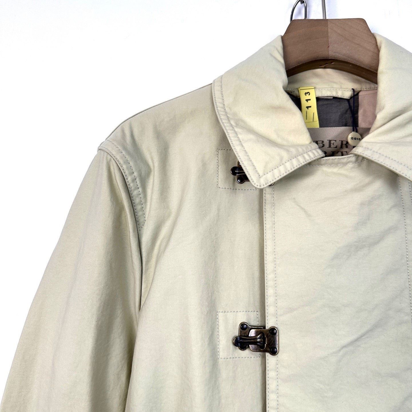 Burberry Burberry Mid-Length Trench Coat with Zipper Size L / US 10 / IT 46 - 5 Thumbnail