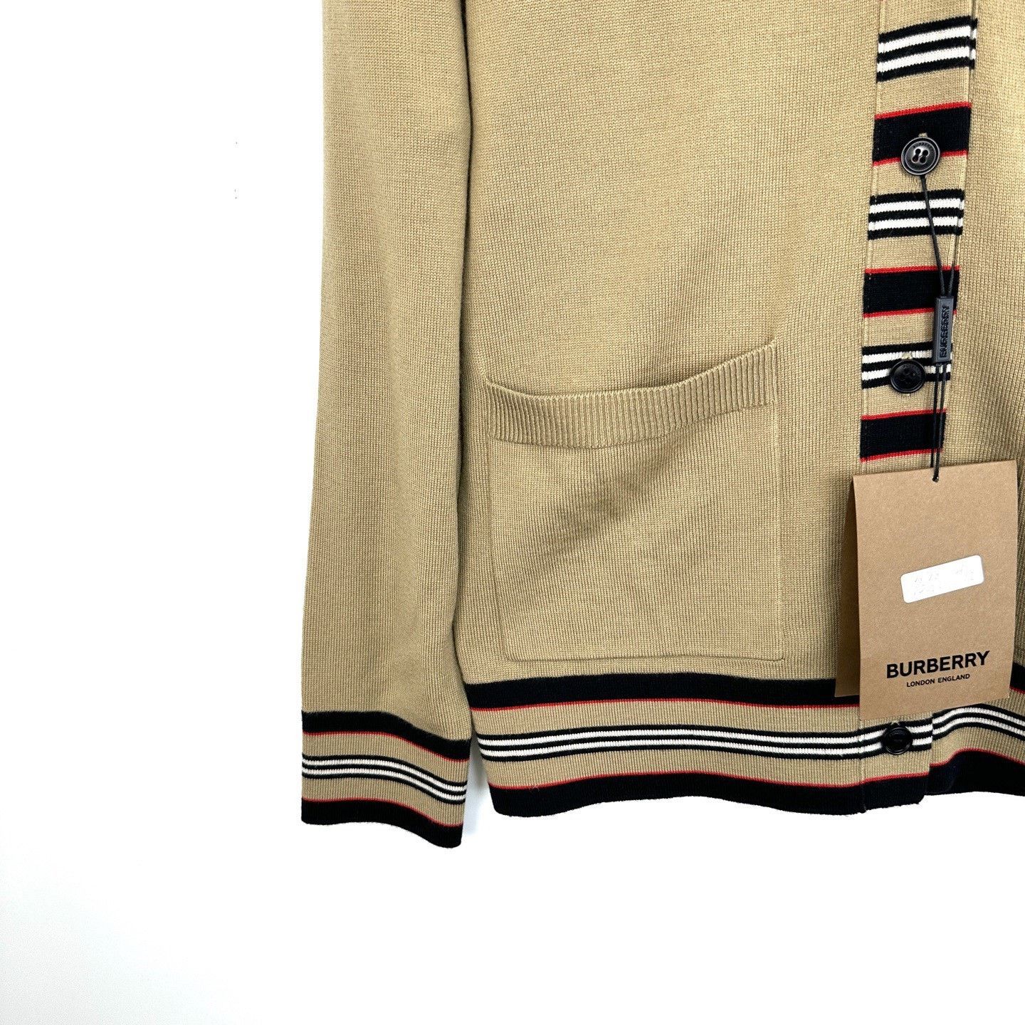 Burberry Burberry Striped Knit Cardigan Size US M / EU 48-50 / 2 - 7 Thumbnail