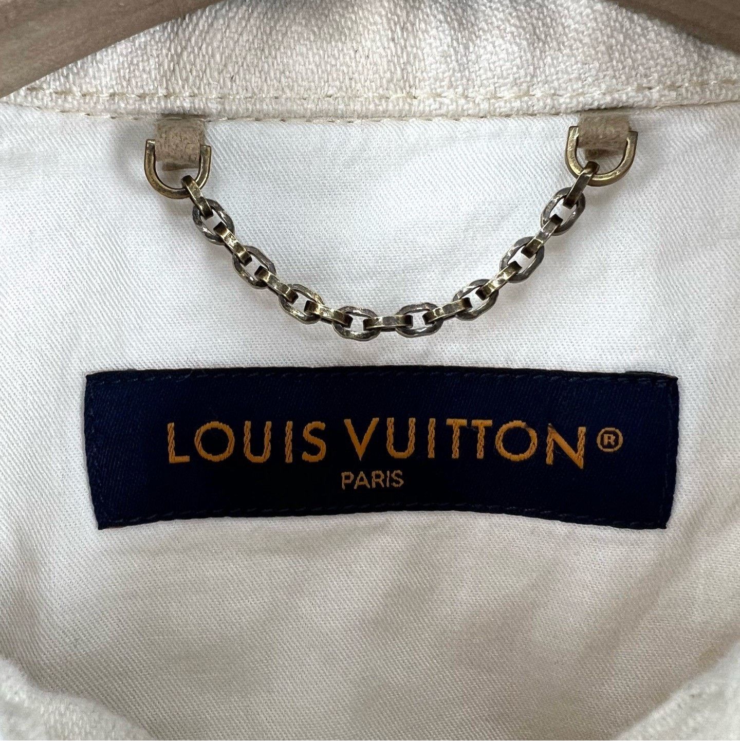 Louis Vuitton Louis Vuitton Embroidered Logo Check Shirt Size US S / EU 44-46 / 1 - 4 Thumbnail