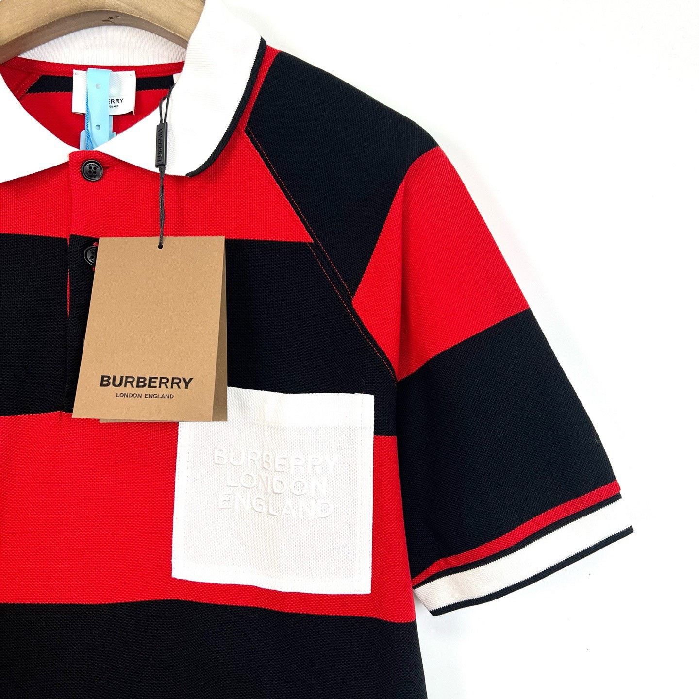 Burberry Burberry Striped Color Block Polo Shirt Size US S / EU 44-46 / 1 - 6 Thumbnail