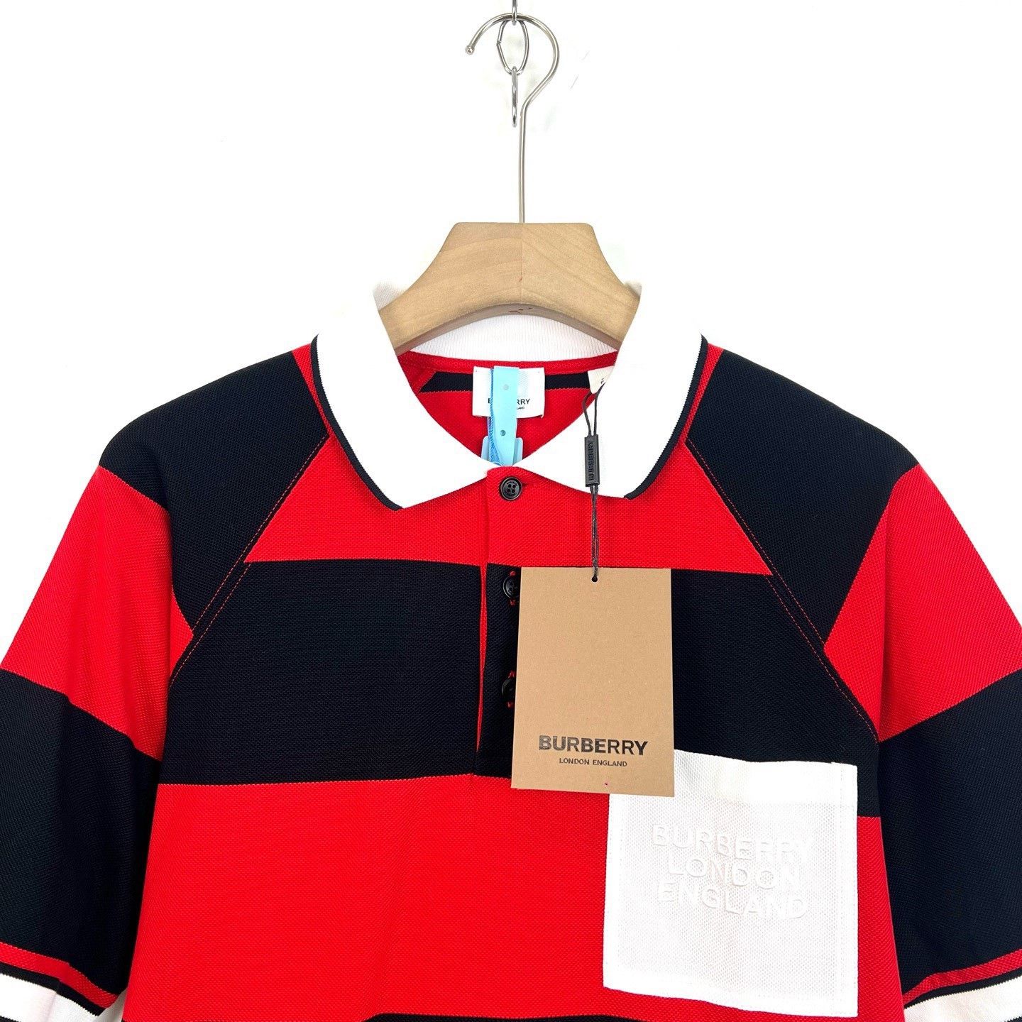 Burberry Burberry Striped Color Block Polo Shirt Size US S / EU 44-46 / 1 - 3 Thumbnail