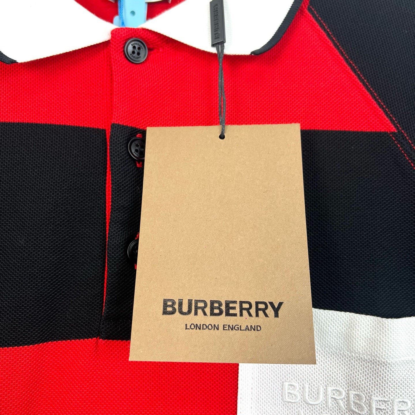 Burberry Burberry Striped Color Block Polo Shirt Size US S / EU 44-46 / 1 - 5 Thumbnail