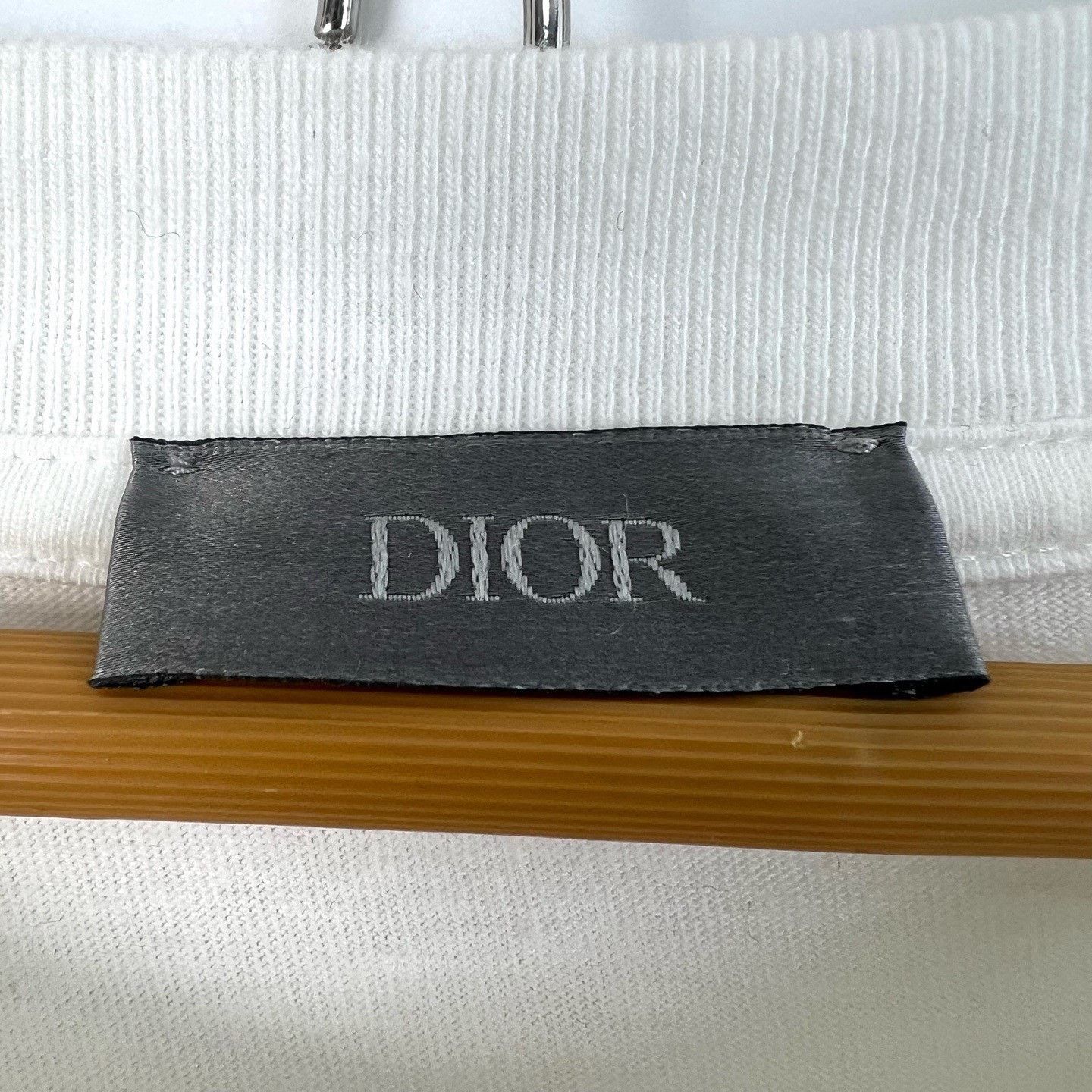 Dior Dior White Bluebell Back Logo Short Sleeve Size XL / US 12-14 / IT 48-50 - 4 Thumbnail
