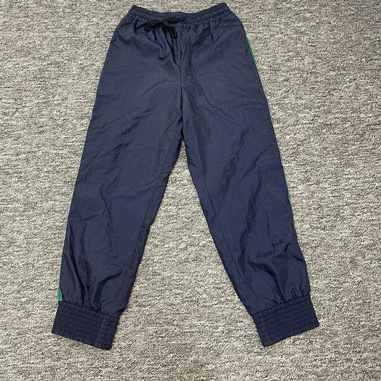 Gucci Gucci Red Green Stripe Blue Track Pants Size 22" - 2 Thumbnail