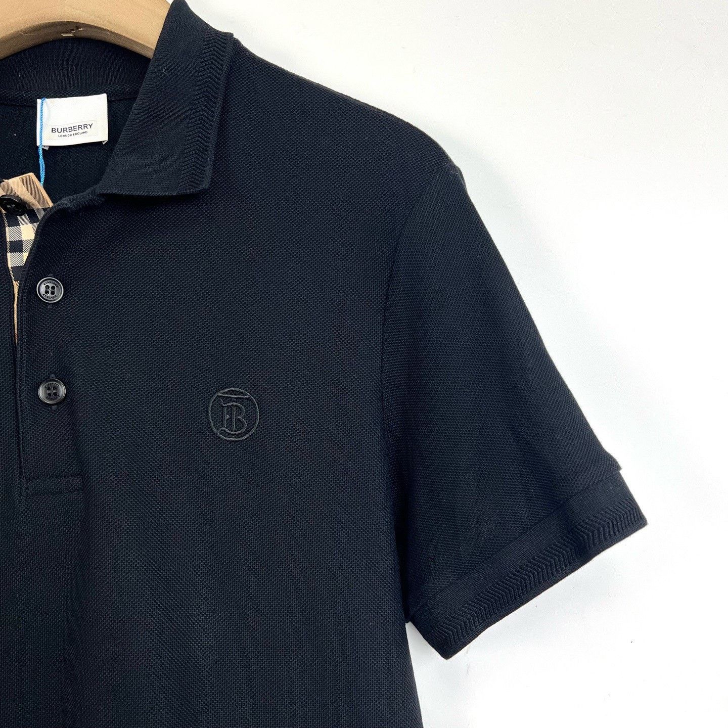 Burberry Burberry Black Classic Logo Polo Shirt Size US S / EU 44-46 / 1 - 5 Thumbnail