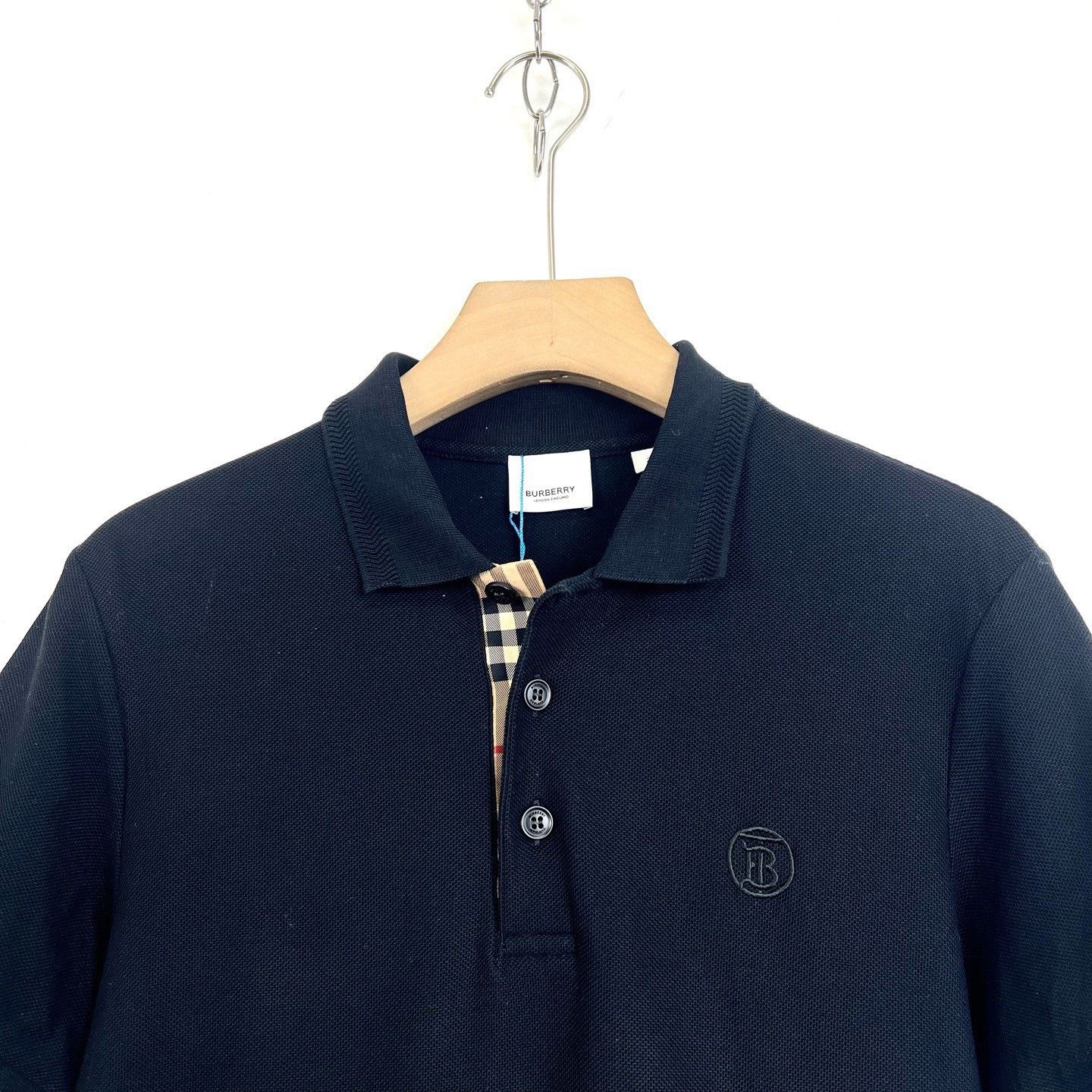 Burberry Burberry Black Classic Logo Polo Shirt Size US S / EU 44-46 / 1 - 3 Thumbnail