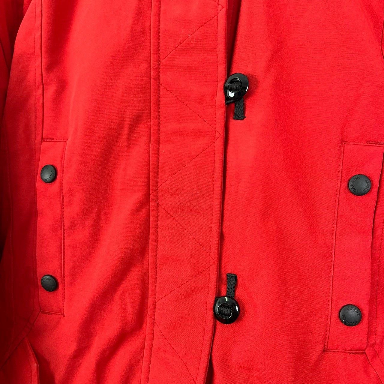 Canada Goose Canada Goose Red Fur Collar Parka Size S / US 4 / IT 40 - 6 Thumbnail