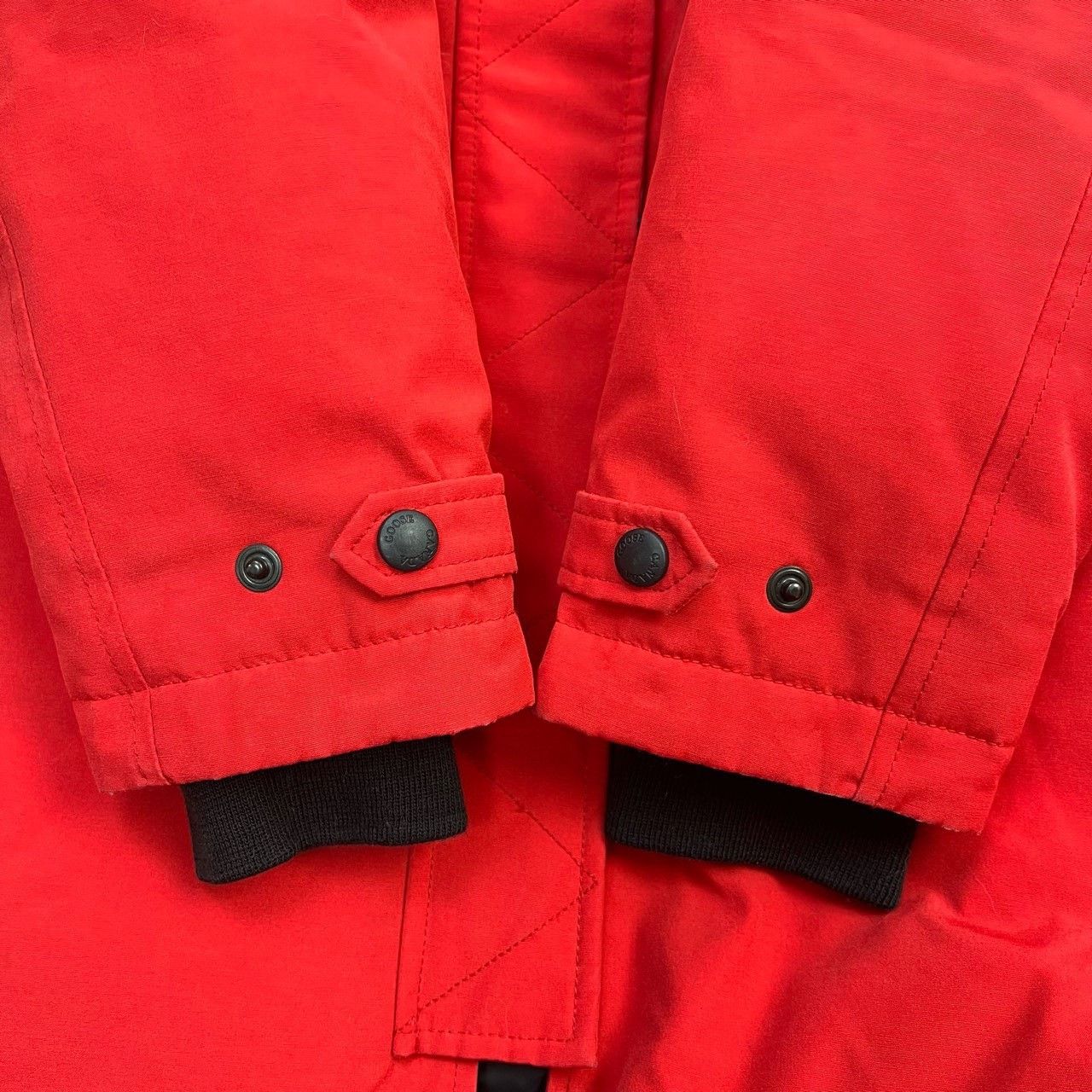 Canada Goose Canada Goose Red Fur Collar Parka Size S / US 4 / IT 40 - 5 Thumbnail