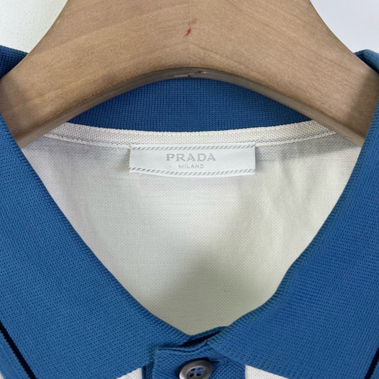 Prada Prada Collar Triangle Logo Short-Sleeve Size US XXL / EU 58 / 5 - 3 Thumbnail