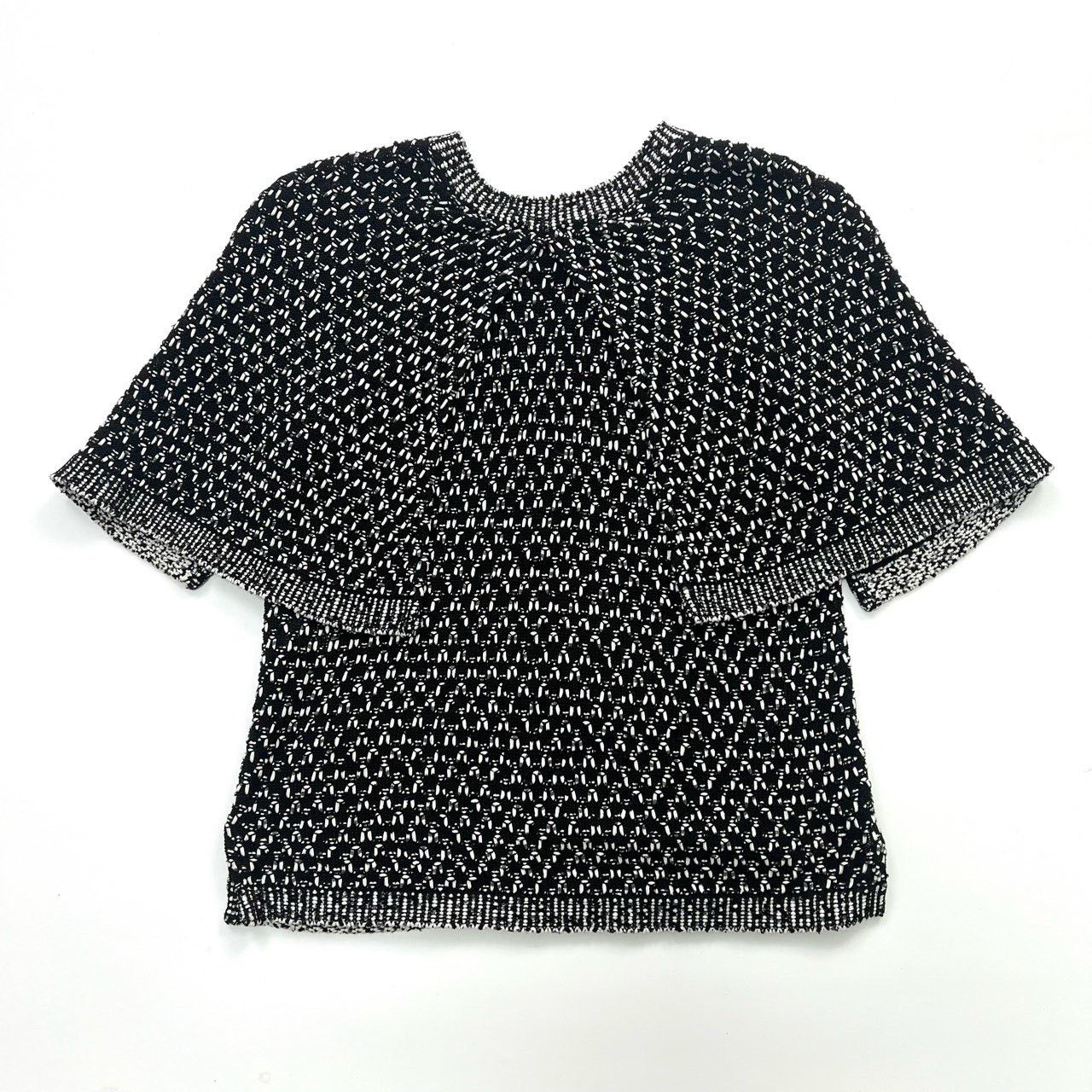 Chanel Chanel Batwing Sleeve Double C Woven Top Size XS / US 0-2 / IT 36-38 - 2 Thumbnail