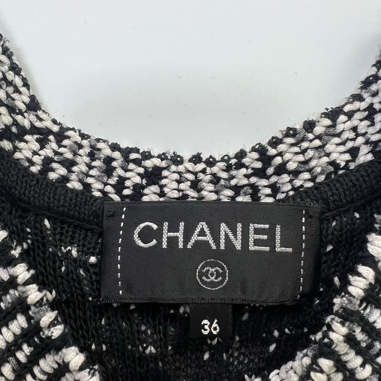 Chanel Chanel Batwing Sleeve Double C Woven Top Size XS / US 0-2 / IT 36-38 - 3 Thumbnail
