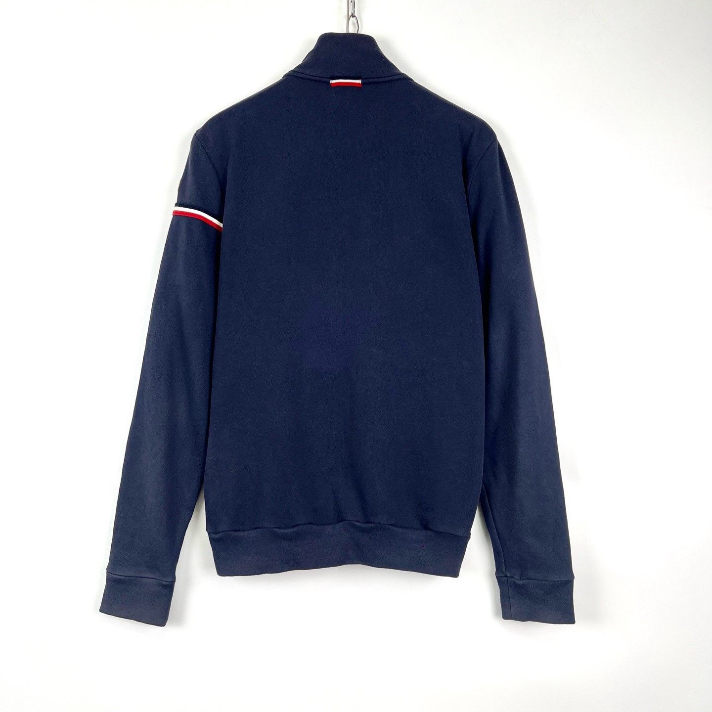 Moncler Moncler Navy Blue Baseball Jacket Size US M / EU 48-50 / 2 - 2 Thumbnail