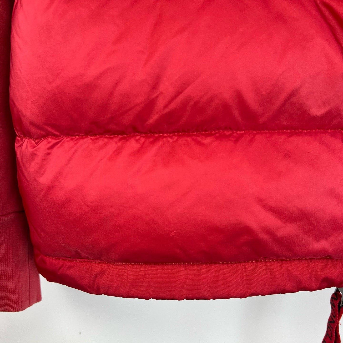 Moncler Moncler Red Sweatshirt Spliced Down Jacket Size US M / EU 48-50 / 2 - 7 Thumbnail