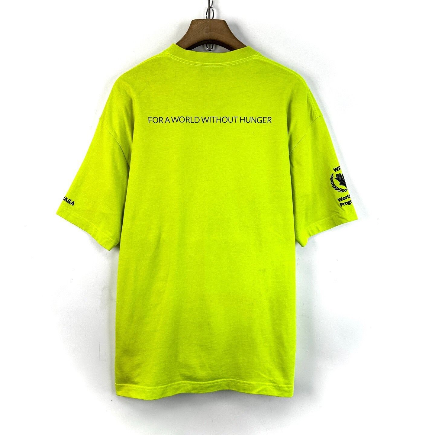 Balenciaga Balenciaga x WFP Wheat Ear T-shirt Size US M / EU 48-50 / 2 - 2 Thumbnail
