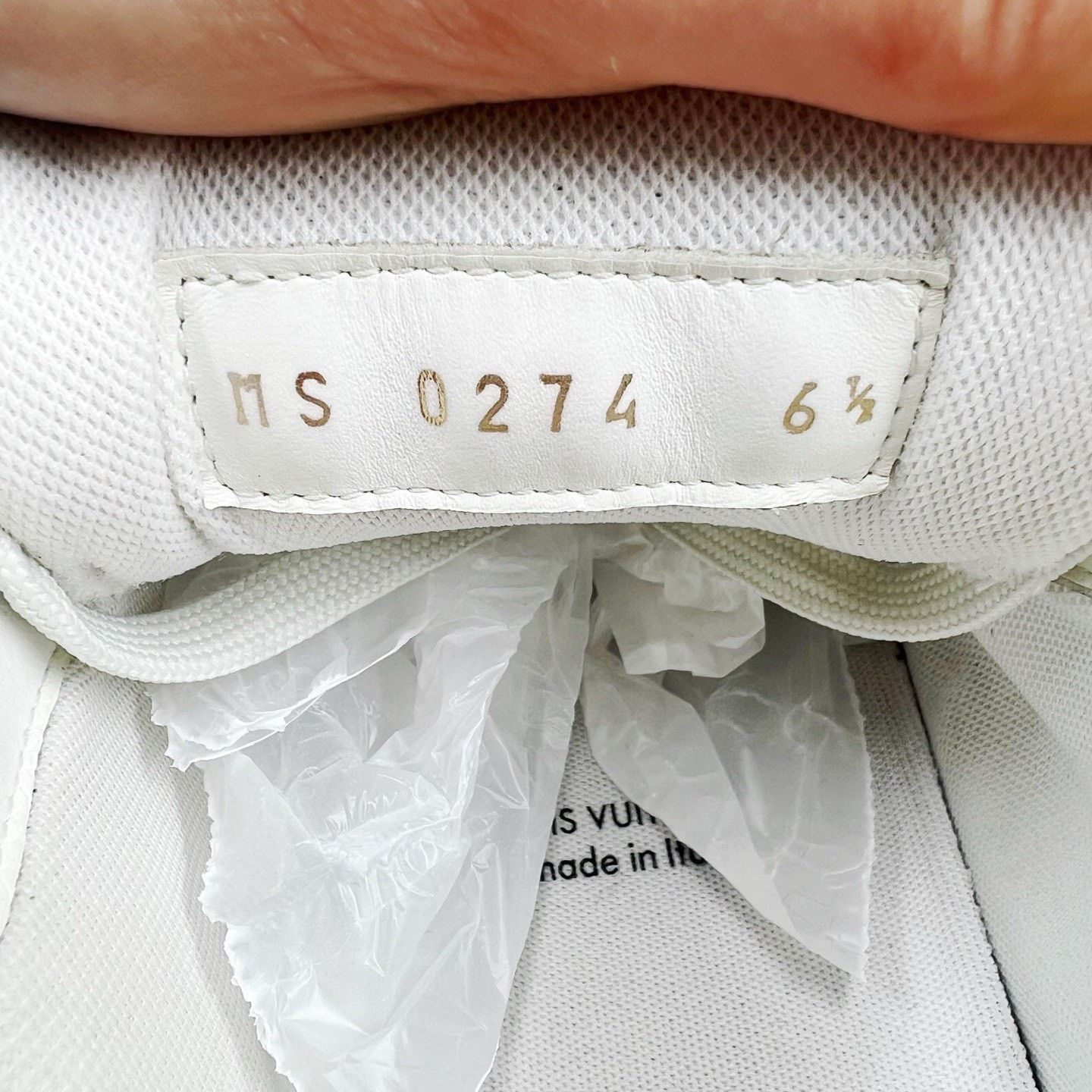 Louis Vuitton Louis Vuitton Blue White Trainer Low-Top Sneakers Size US 7.5 / EU 40-41 - 3 Thumbnail