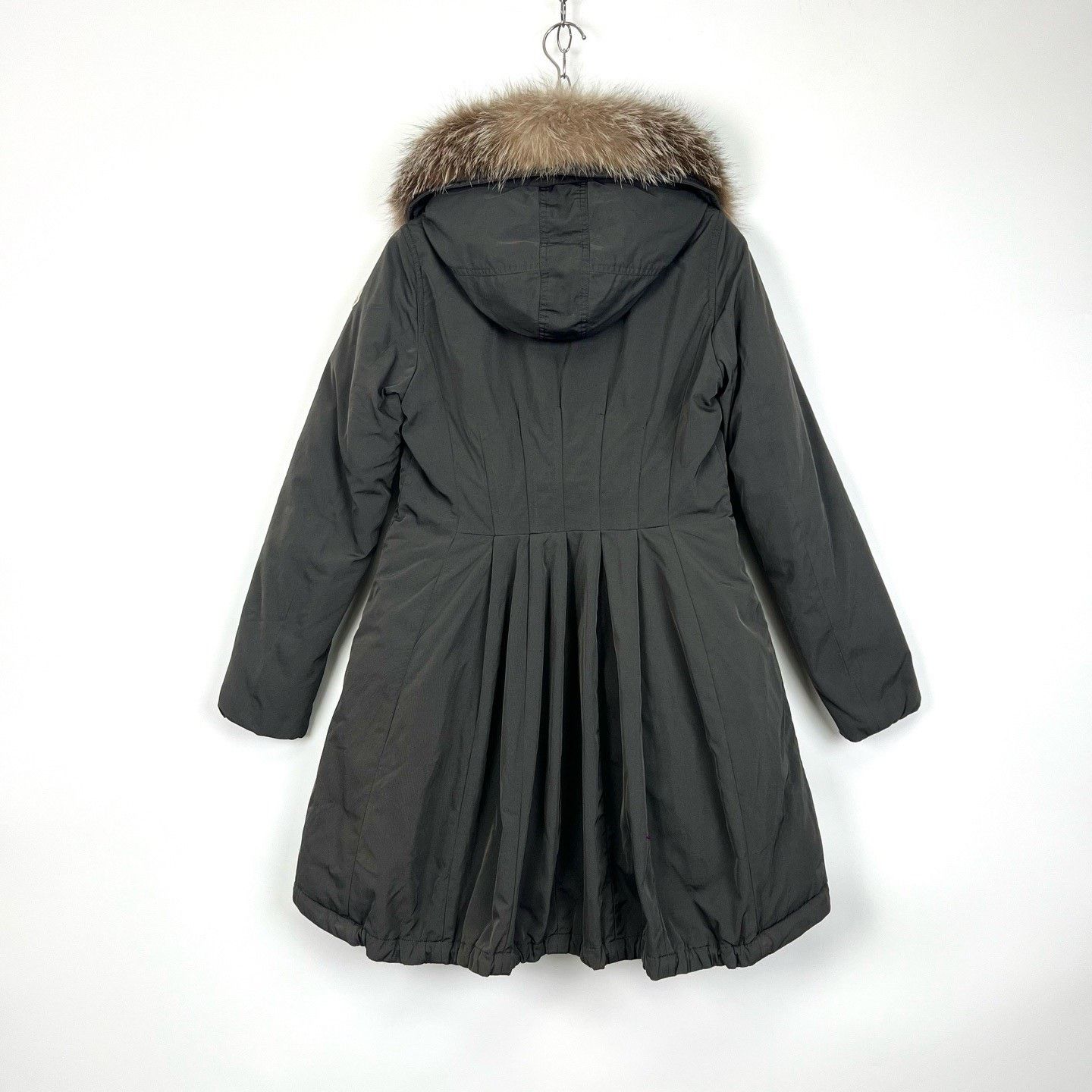 Moncler Moncler Military Green Fur Collar Down Jacket Size M / US 6-8 / IT 42-44 - 2 Thumbnail