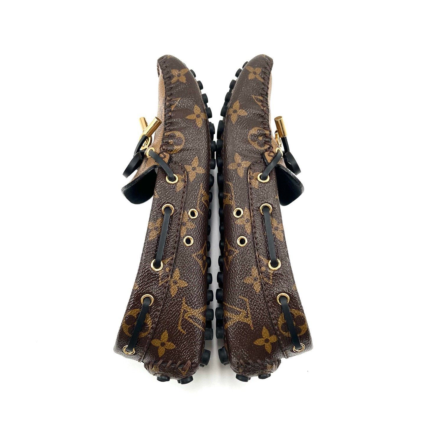 Louis Vuitton Louis Vuitton Classic Monogram Women's Loafers Size US 4.5 / IT 34.5 - 5 Thumbnail
