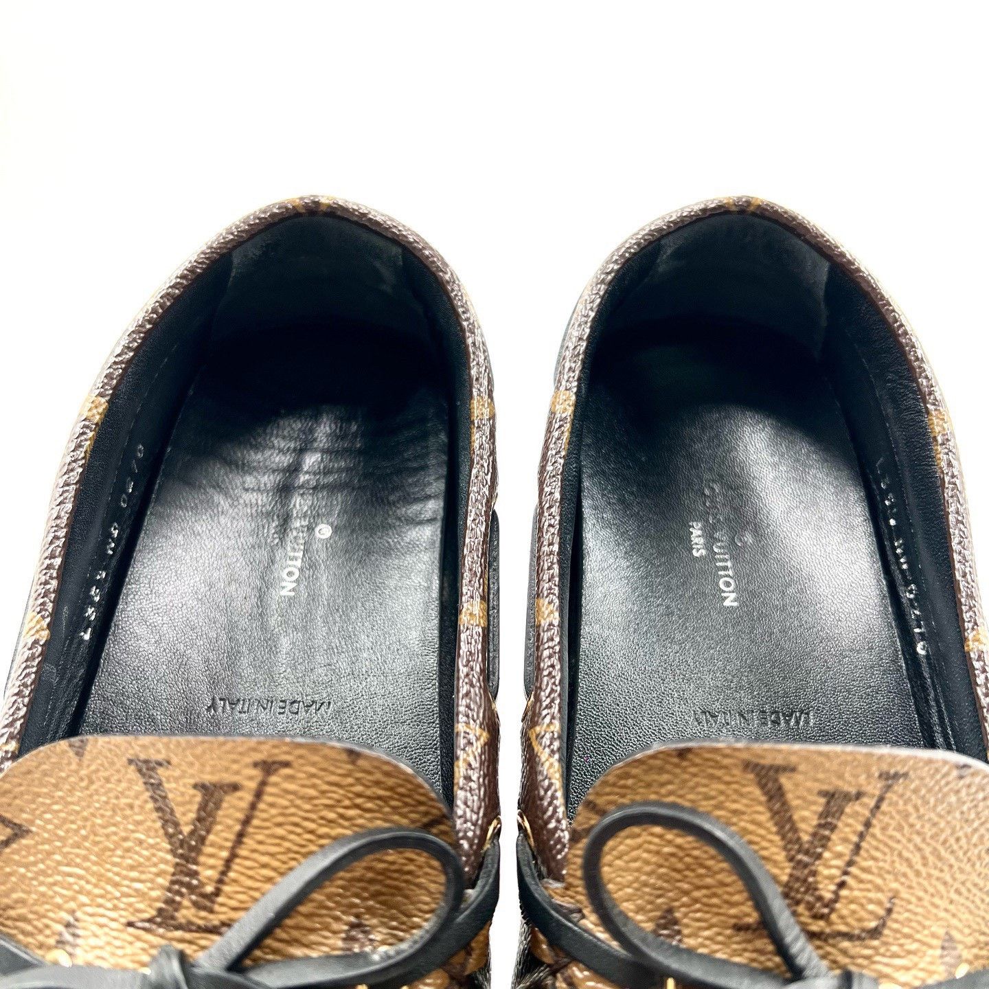 Louis Vuitton Louis Vuitton Classic Monogram Women's Loafers Size US 4.5 / IT 34.5 - 3 Thumbnail