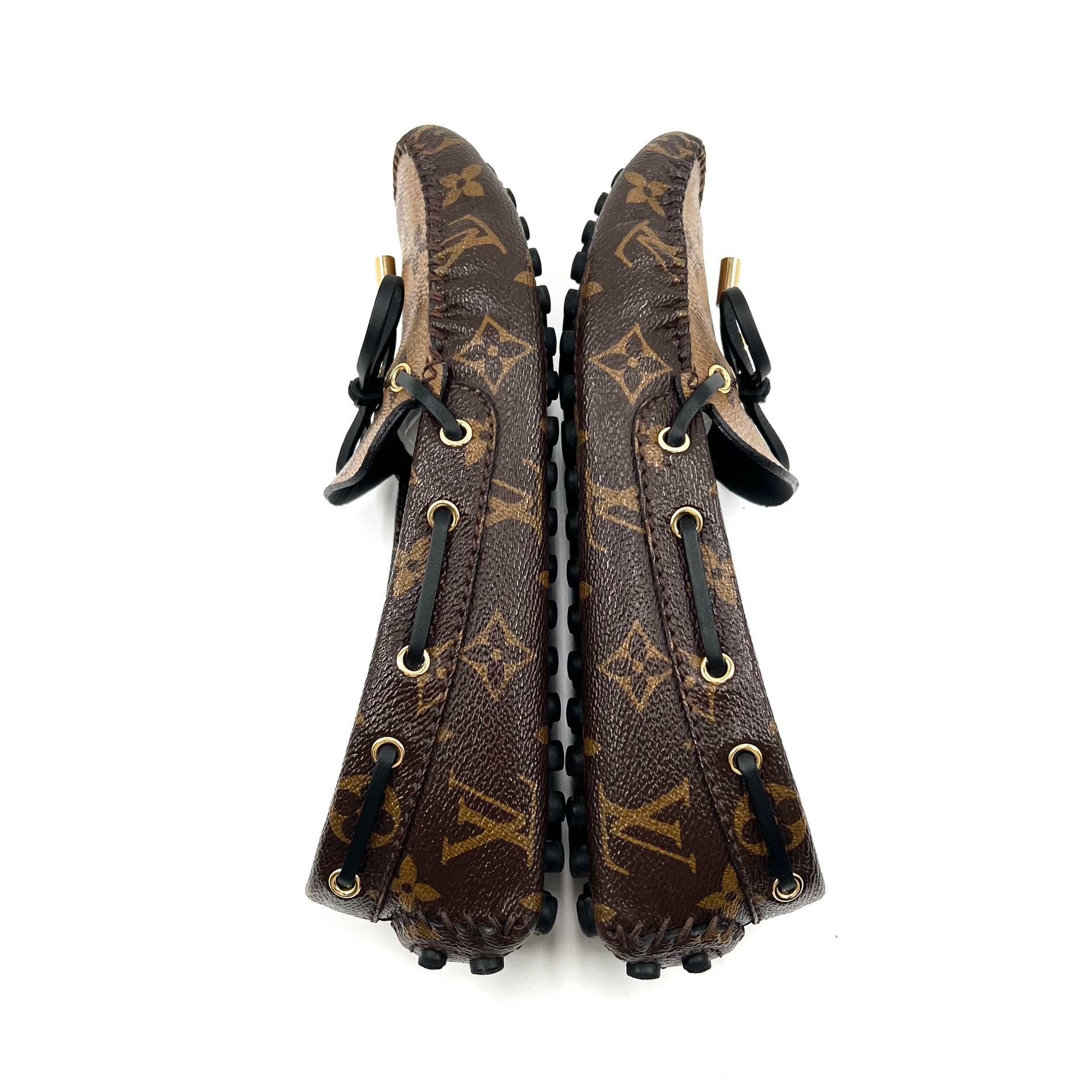 Louis Vuitton Louis Vuitton Classic Monogram Women's Loafers Size US 4.5 / IT 34.5 - 6 Thumbnail