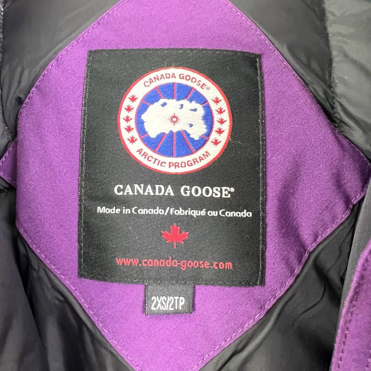 Canada Goose Canada Goose Purple Women's Parka 2XS Size XXS / US 00 / IT 34 - 3 Thumbnail