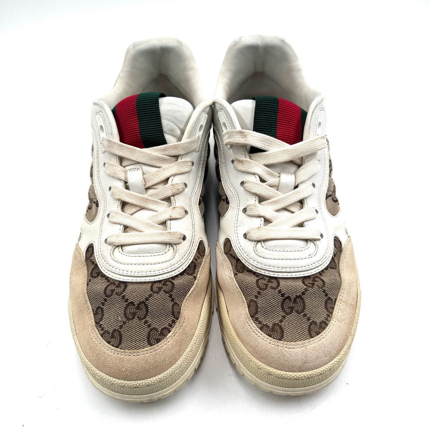 Gucci Gucci Re-Web GG Print Casual Sneakers Size US 8 / EU 41 - 2 Thumbnail