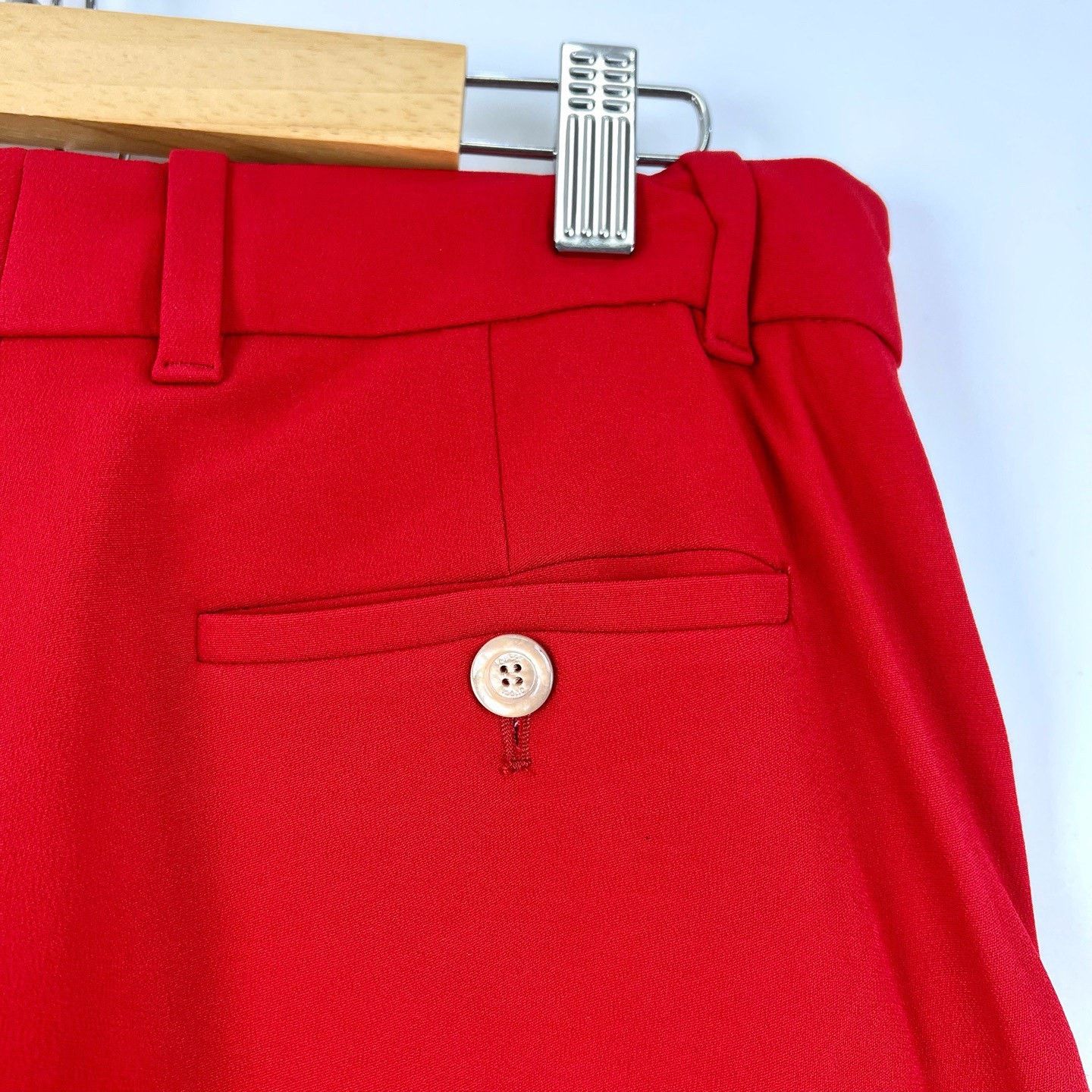 Gucci Gucci Red Side Stripe Straight-Leg Pants Size US 28 / EU 44 - 4 Thumbnail
