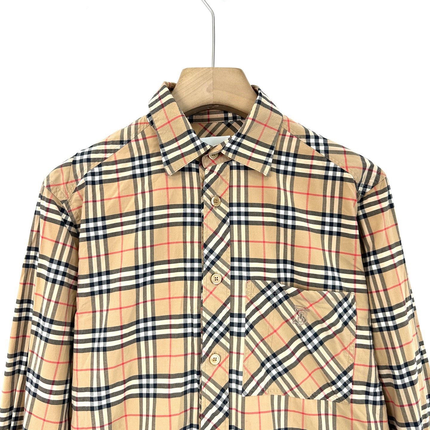 Burberry Burberry Chest Pocket TB Logo Check Shirt Size XS / US 0-2 / IT 36-38 - 3 Thumbnail