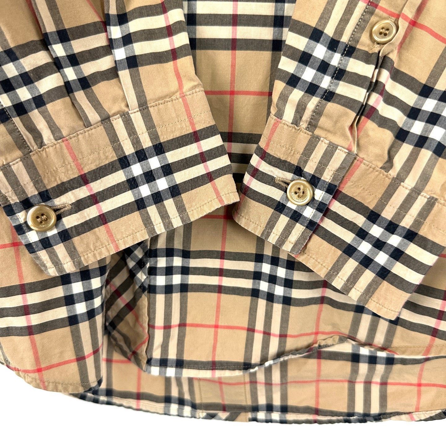 Burberry Burberry Chest Pocket TB Logo Check Shirt Size XS / US 0-2 / IT 36-38 - 6 Thumbnail