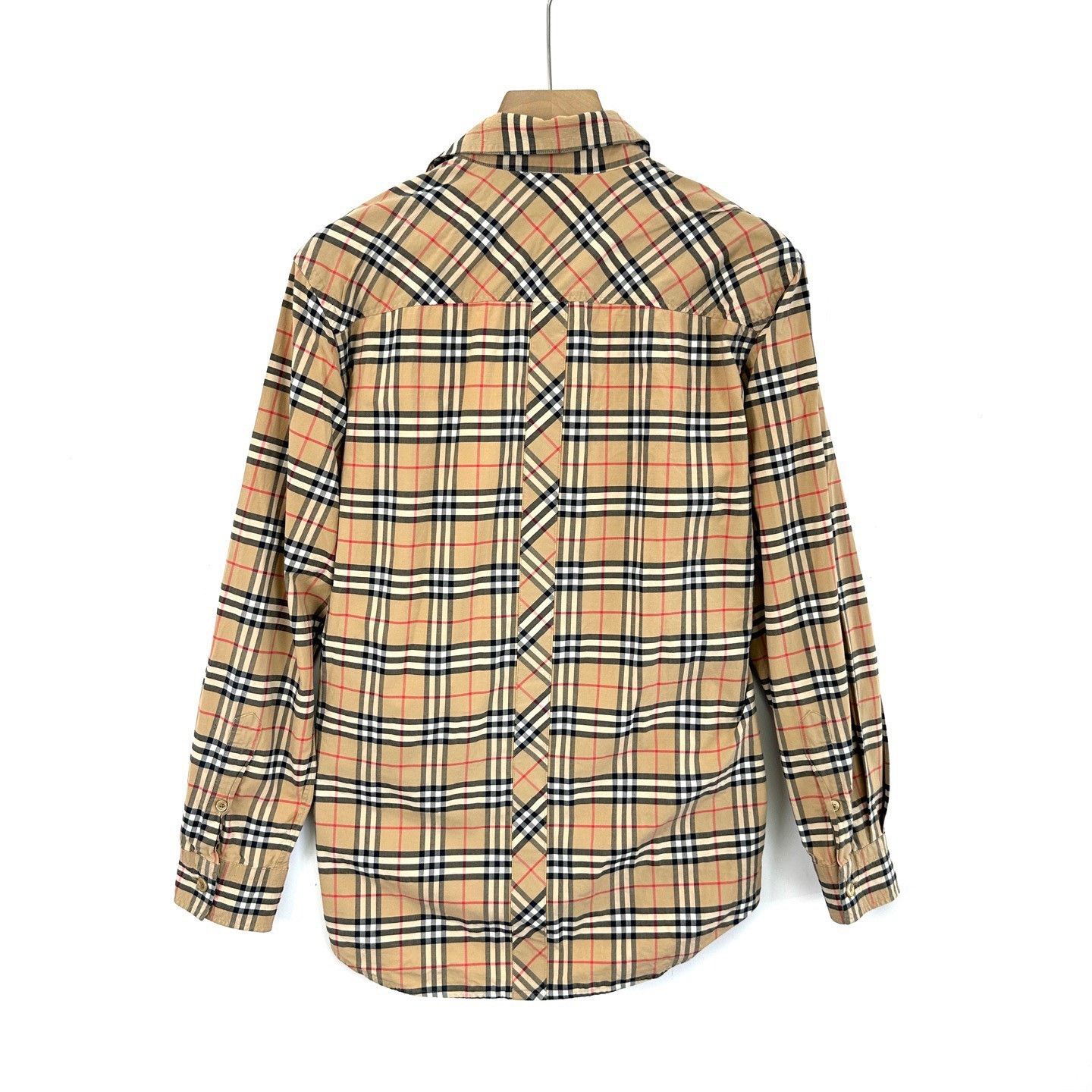 Burberry Burberry Chest Pocket TB Logo Check Shirt Size XS / US 0-2 / IT 36-38 - 2 Thumbnail