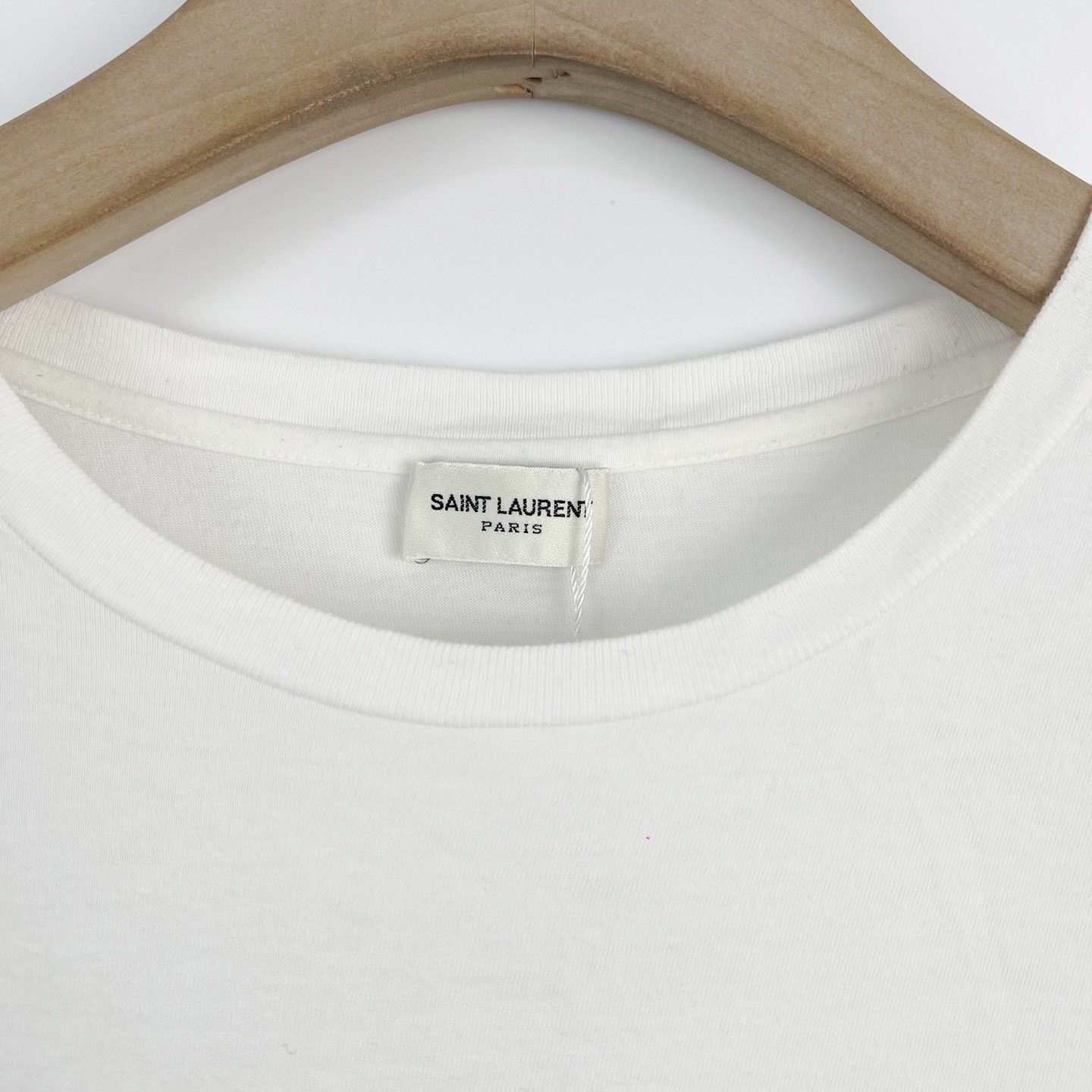 Saint Laurent Paris Saint Laurent SLP Logo Print T-Shirt Size US S / EU 44-46 / 1 - 2 Thumbnail