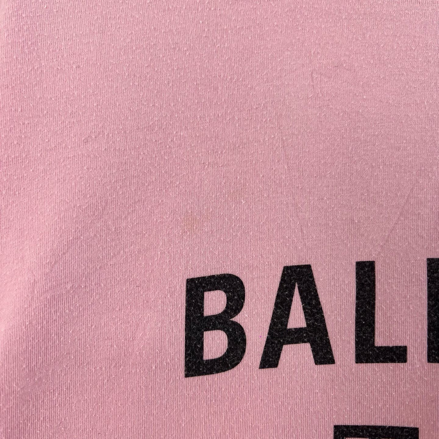 Balenciaga Balenciaga Pink Seven-Language T-Shirt Size S / US 4 / IT 40 - 6 Thumbnail