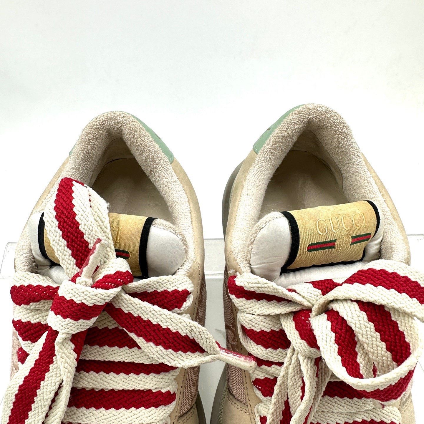 Gucci Gucci Screener Double G Thick Sole Sneakers Size US 4 / IT 34 - 5 Thumbnail