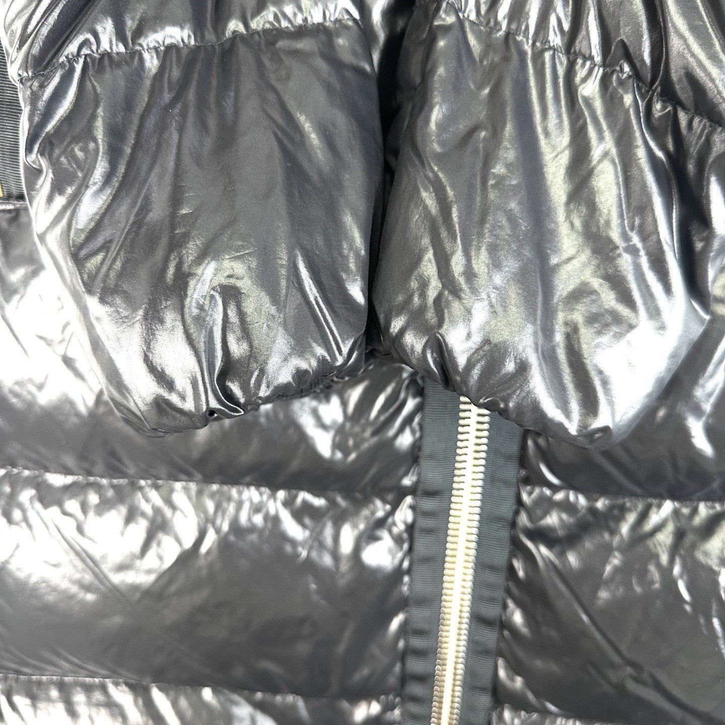 Moncler Moncler Joinville Black Long Shiny Down Jacket Size M / US 6-8 / IT 42-44 - 6 Thumbnail