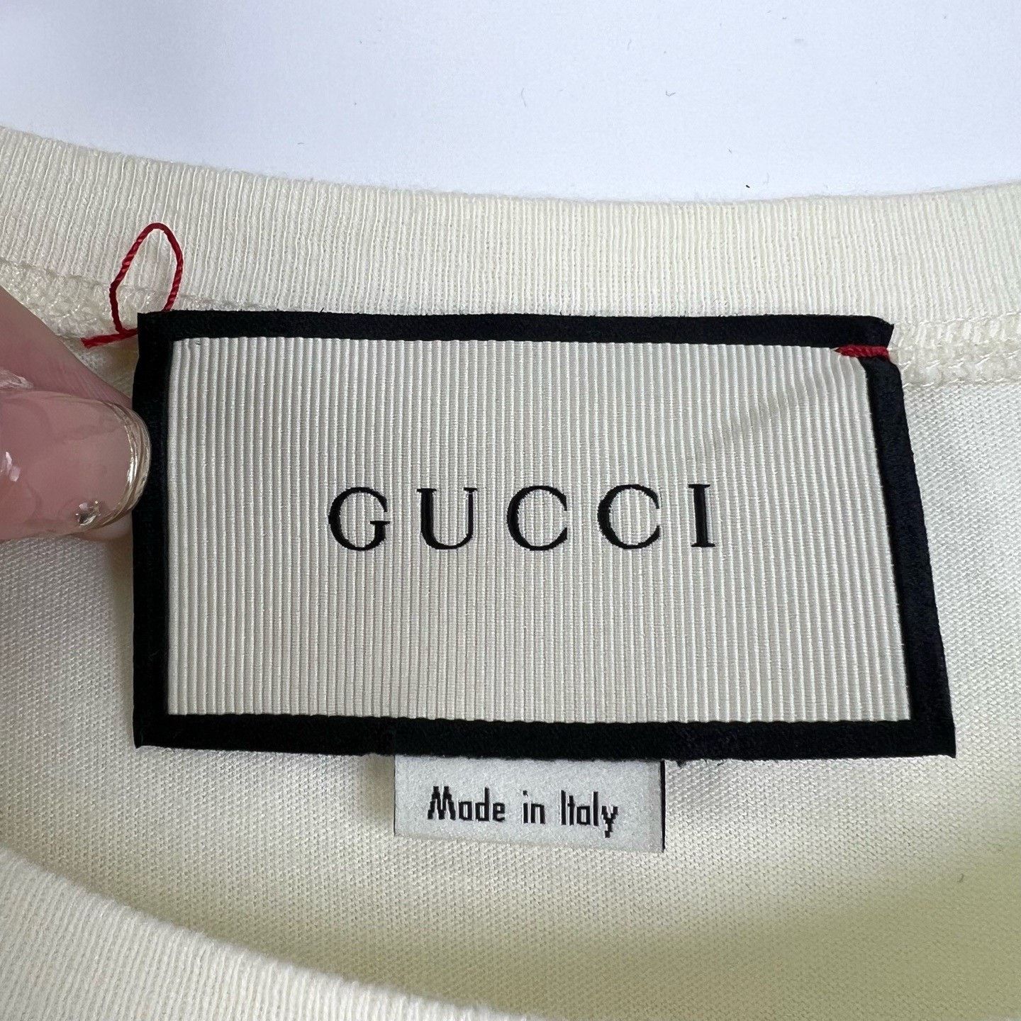 Gucci Gucci Beige Leopard Sequin Logo T-shirt Size M / US 6-8 / IT 42-44 - 4 Thumbnail