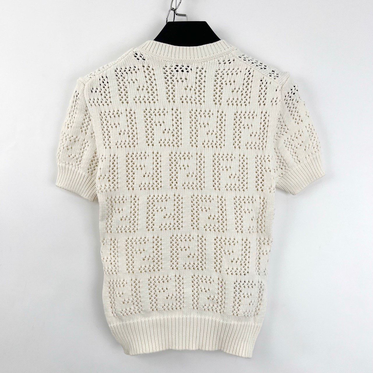 Fendi Fendi Double F Logo Knit Top Size S / US 4 / IT 40 - 2 Thumbnail