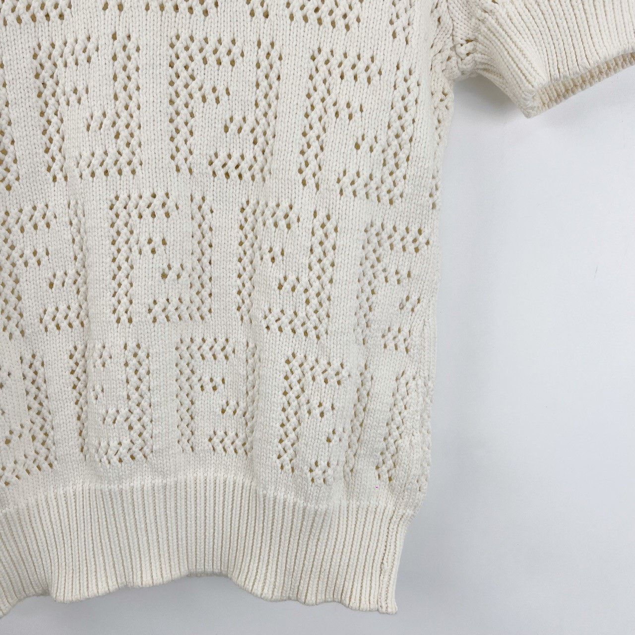 Fendi Fendi Double F Logo Knit Top Size S / US 4 / IT 40 - 5 Thumbnail