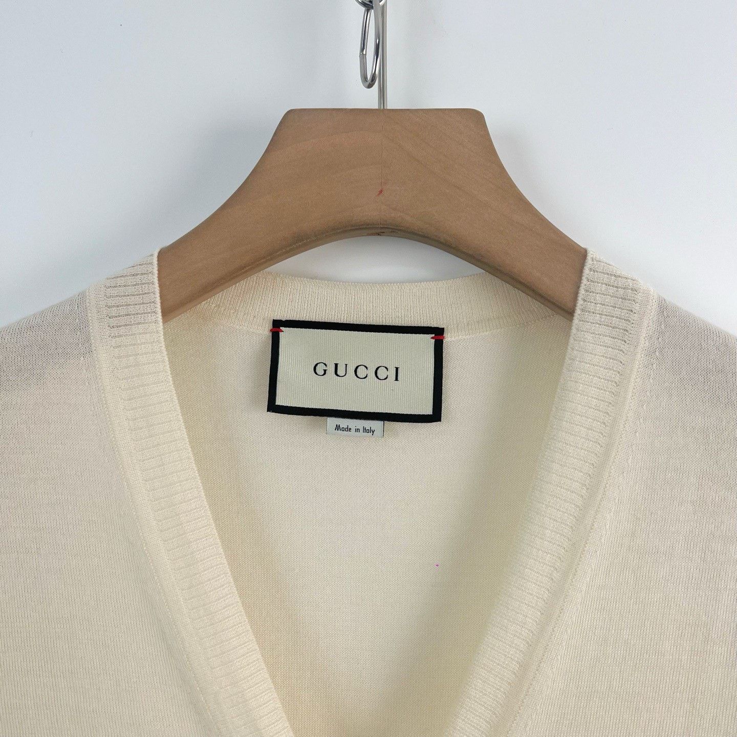 Gucci Gucci V-Neck Knit Cardigan S Size S / US 4 / IT 40 - 3 Thumbnail
